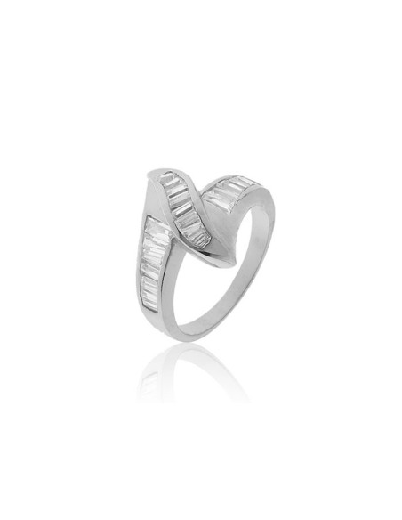 Anillo de Plata y Circonitas