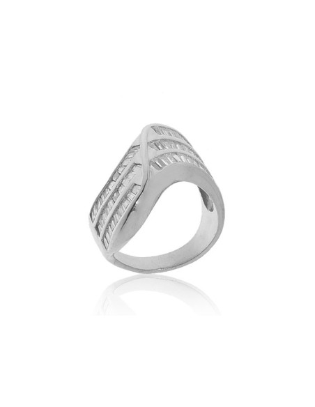 Anillo de Plata y Circonita