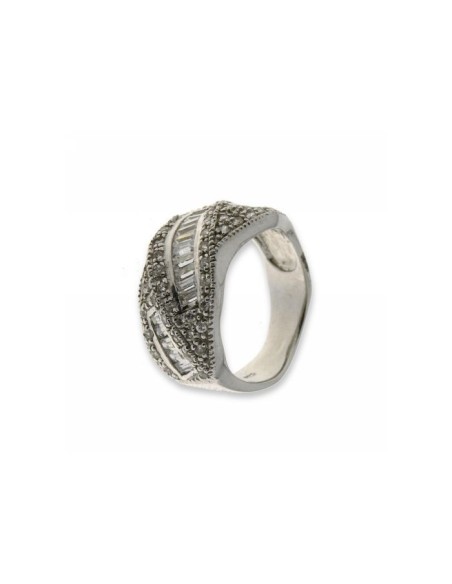 Anillo de Plata y Circonita