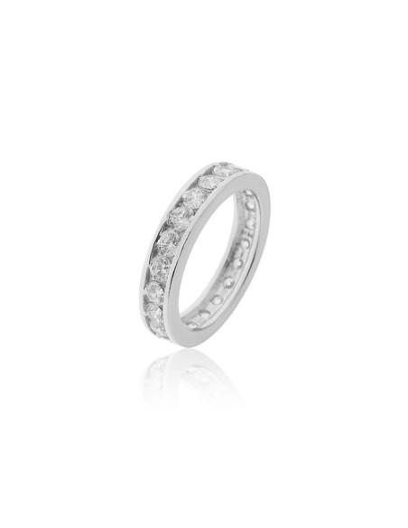 Anillo de Plata y Circonitas