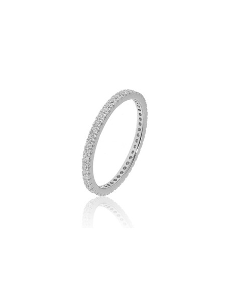 Anillo Riviere de Plata