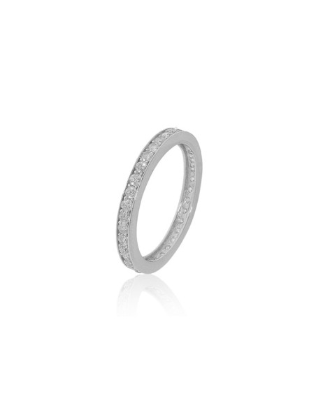 Anillo Riviere de Plata