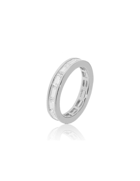 Anillo de Plata y Circonita