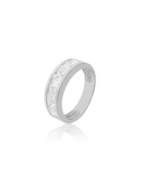 Anillo de Plata y Circonitas