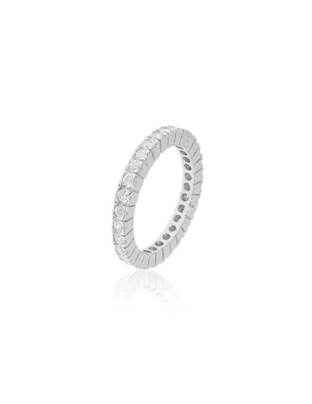 Anillo de Plata y Circonita