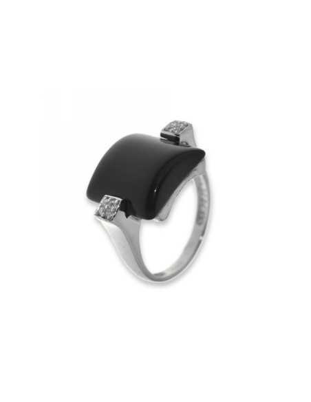 Anillo de Plata y Ónix