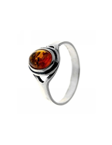 Anillo de Plata y Ámbar