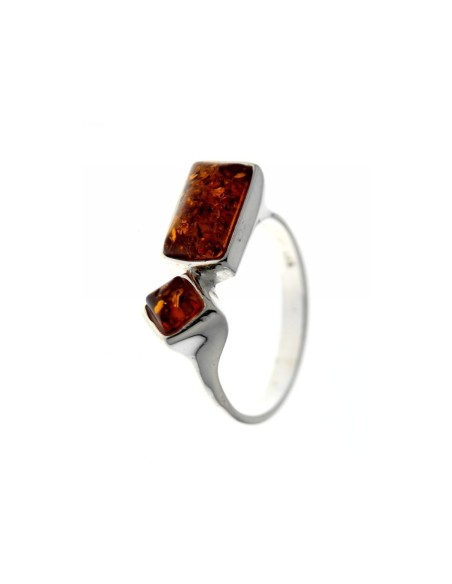 Anillo de Plata y Ámbar