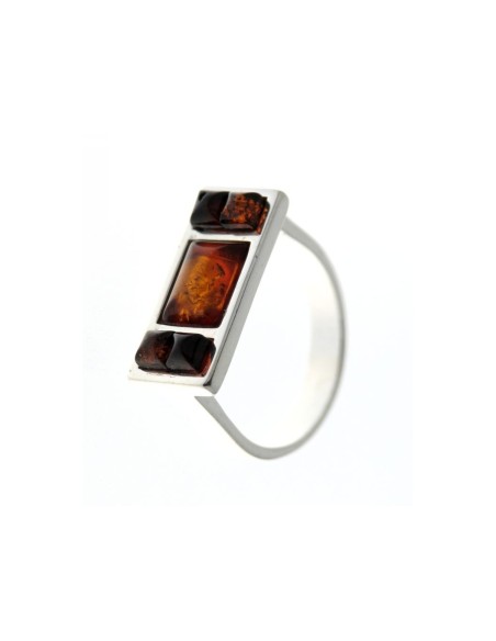 Anillo de Plata y Ámbar