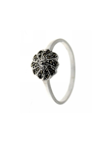 Anillo de Plata y Marcasitas
