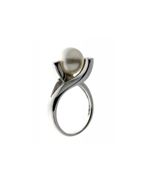 Anillo de Plata y Perla