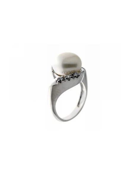 Anillo de Plata y Perla