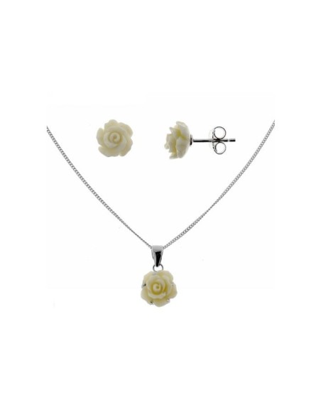 Conjunto Rosa Plata