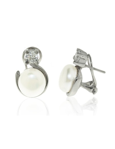 Pendientes Tu y Yo Plata
