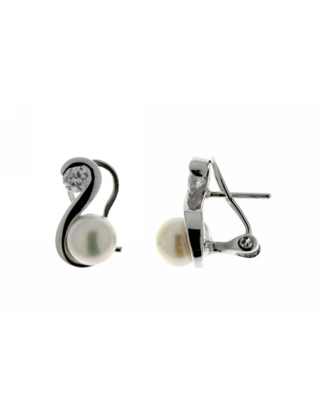Pendientes Tu y Yo Plata