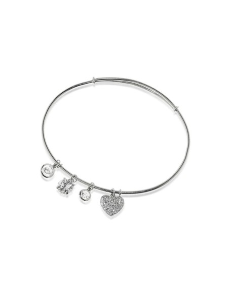 Brazalete  Abalorios Plata