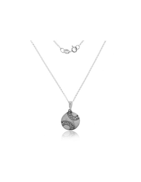 Collar Étnico de Plata