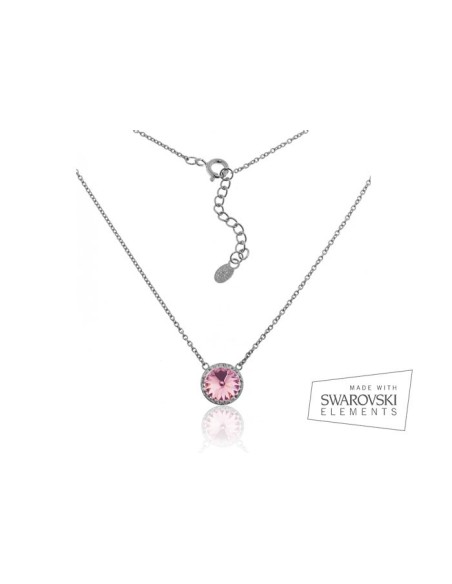 Collar Swarovski Rosa