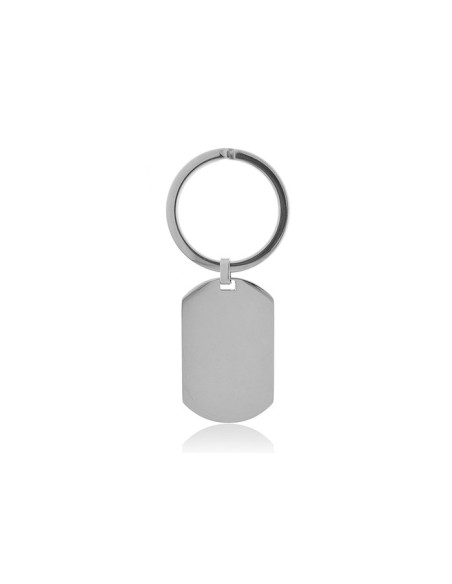Llavero de Acero Rectangular