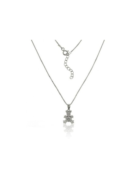 Collar Osito de Plata