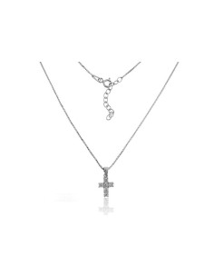 Collar Cruz de Plata