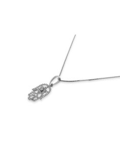 Collar Mano de Fátima Plata 2