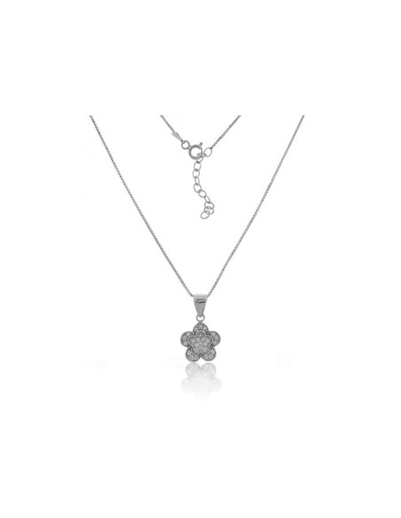 Collar Flor de Plata