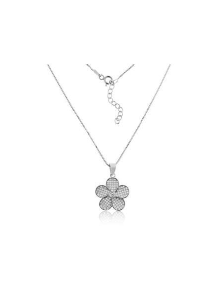 Collar Flor de Plata