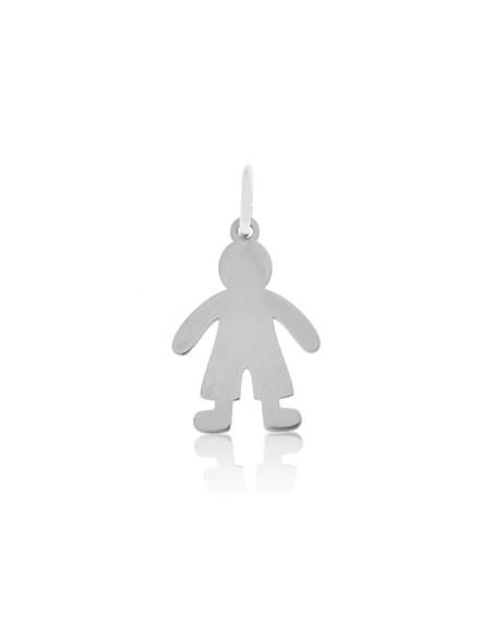 colgante niño personalizado para mama de plata de ley