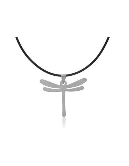 Collar Libélula de Acero