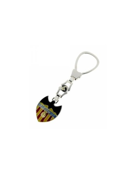 Llavero del Valencia de Plata Esmaltada