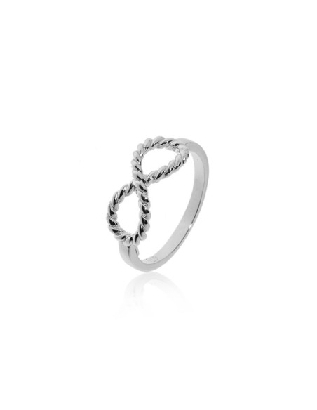 Anillo Infinito Twist de Plata