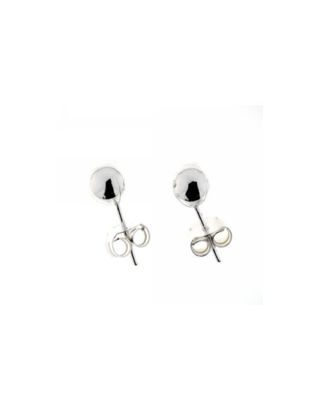 Pendientes Bola de Plata