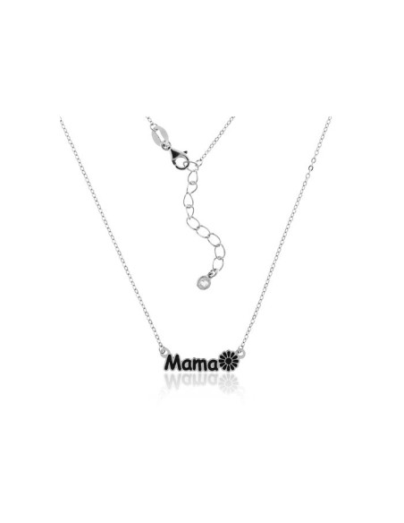 Collar Mama con Flor de Plata