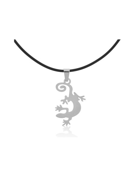 Collar Lagartija de Acero