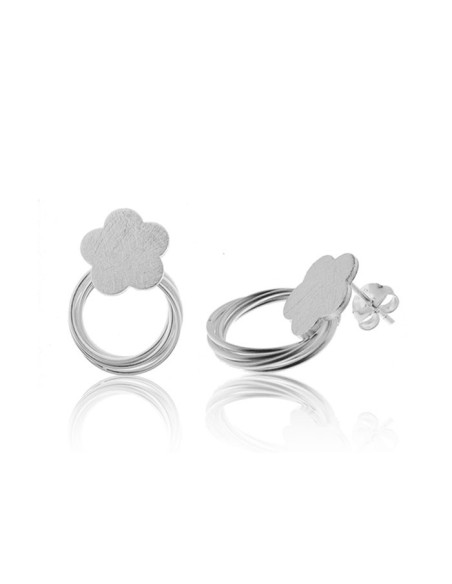 Pendientes Flor de Plata