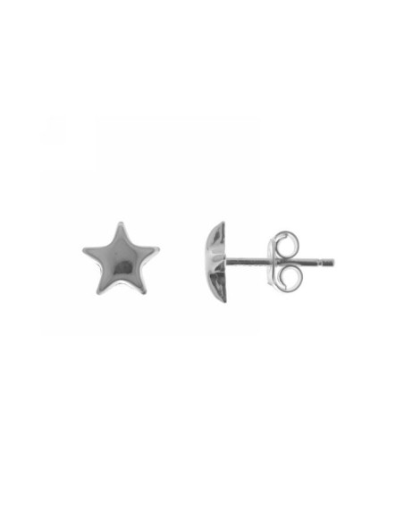 Pendientes Estrella Plata