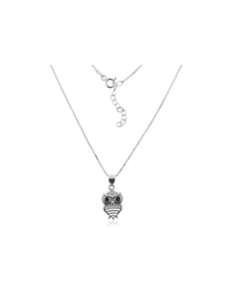 Collar Buho Plata