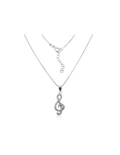 Collar Clave Sol Plata