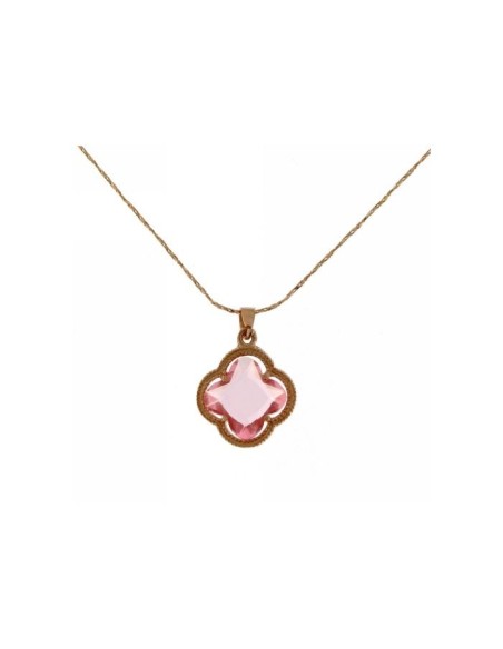 Collar Cristal Rosa