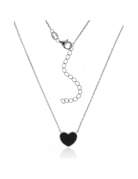 Collar con Corazón de Plata