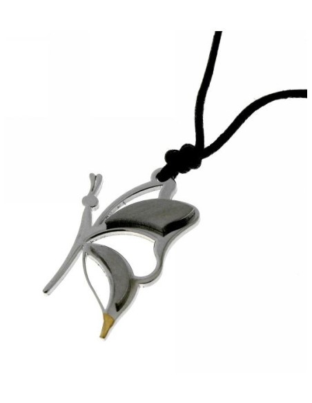 Collar Mariposa de Acero
