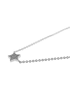 Collar Estrella Pequeña Plata 2