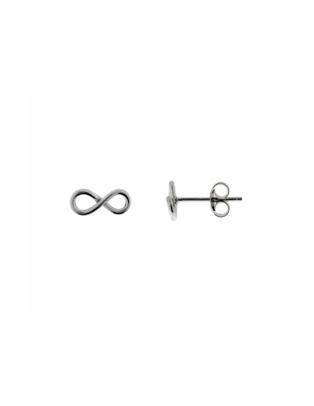 Pendientes Infinito Pequeño de Plata